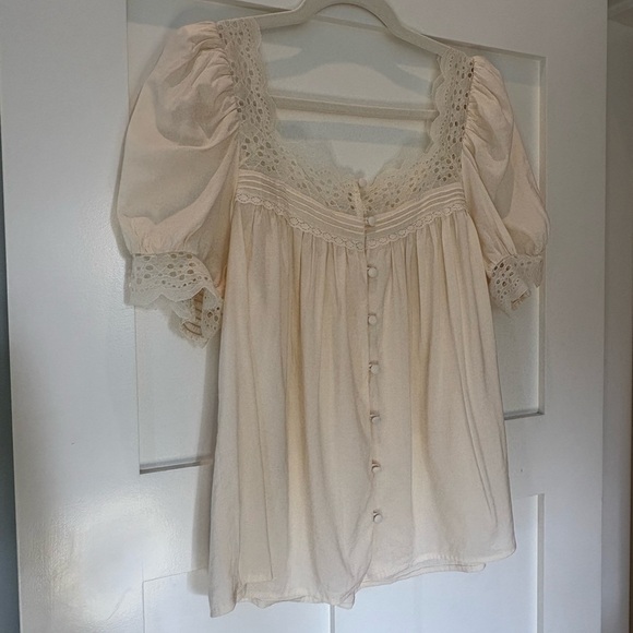 Reformation Wanda Lace Top - Picture 9 of 10